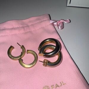 Bundle of 2 Sheila Fajl hoops